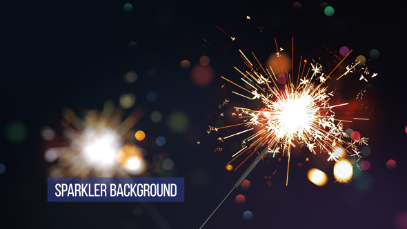 Loop-able Sparklers Background And Assets