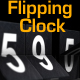Flipping Clock - 3D counter with split flap / flip digit numbers - VideoHive Item for Sale