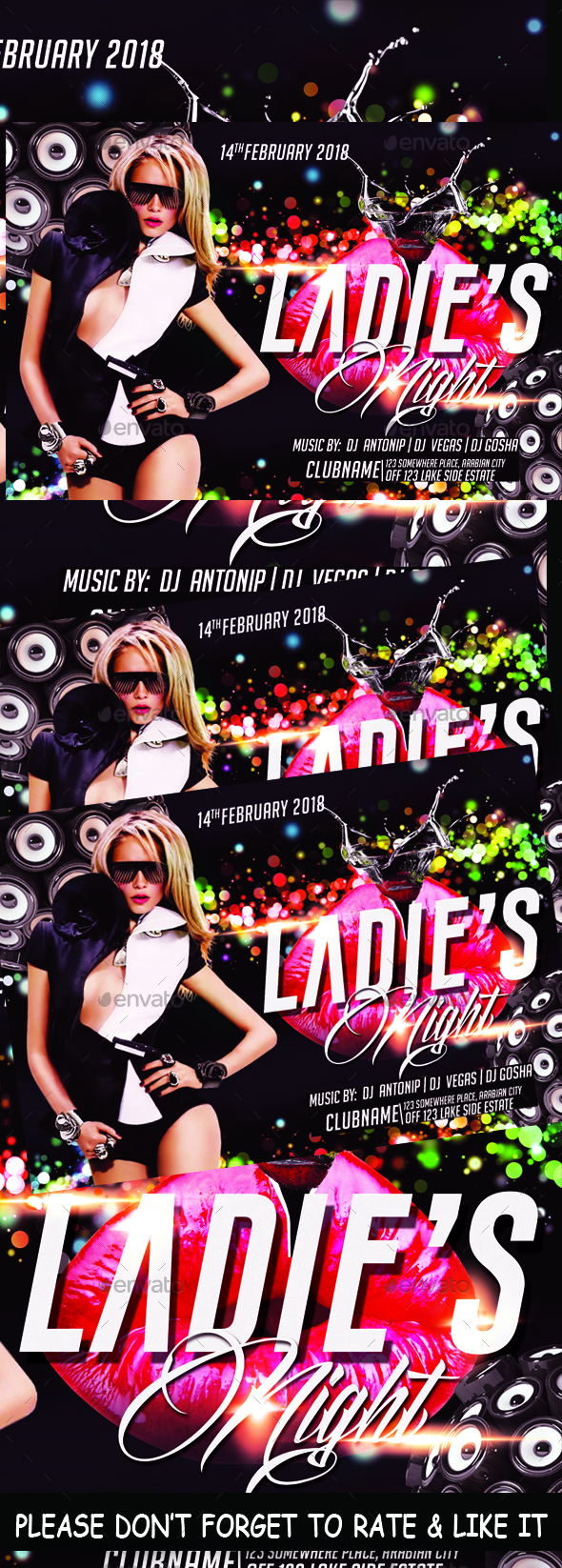 Ladies Night Flyer - Flyers Print