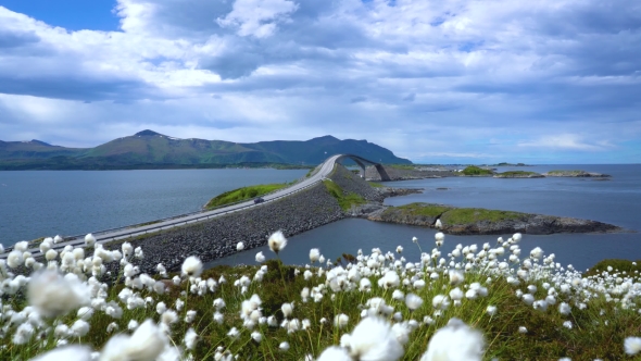 Atlantic Ocean Road Norwegian Construction of the Century alt