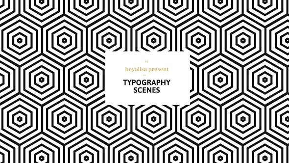 GraficaMinimalistic Typography Scenes - VideoHive 21254731