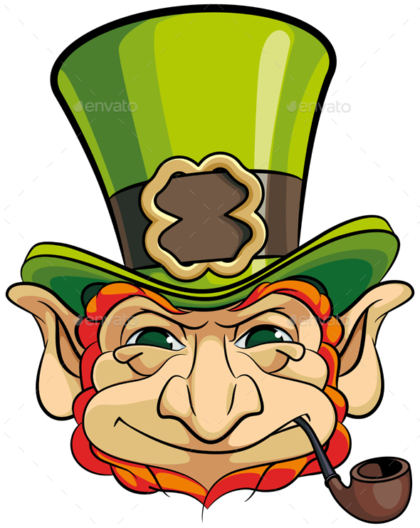 Leprechauns Head - Characters Vectors