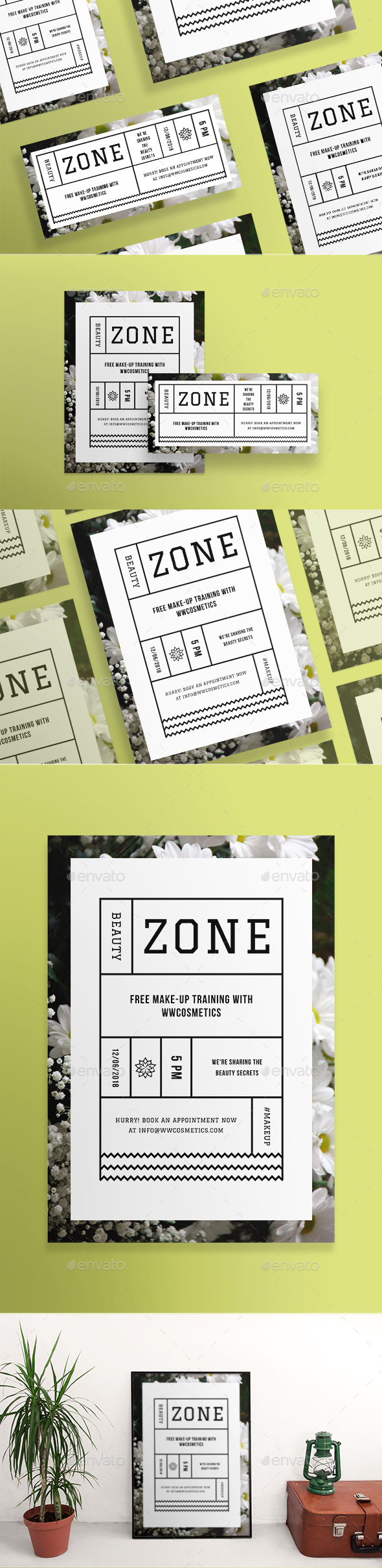 Beauty Zone Flyers - Miscellaneous Events