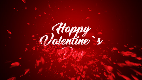 Happy Valentines Day - VideoHive 21267072
