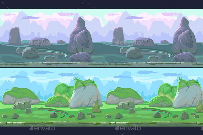 parallax stone backgrounds by craftpix net graphicriver restaurant menu maker free