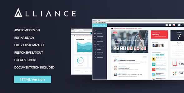 Alliance Intranet Extranet Html Template By Themerex Themeforest