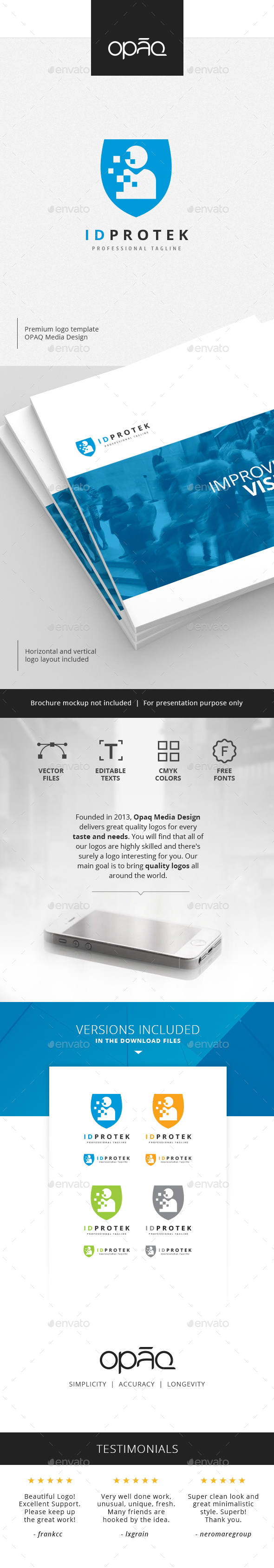 Identity Protection Logo - Symbols Logo Templates