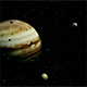 Jupiter with Satellites Io and Europa - VideoHive Item for Sale