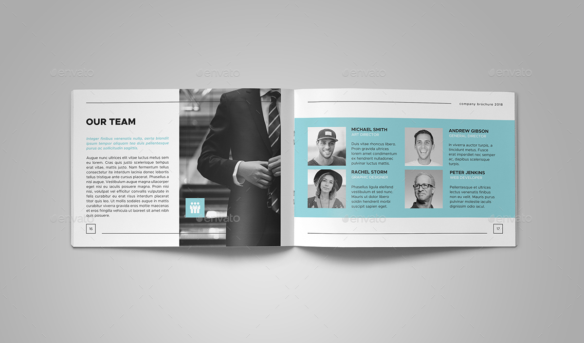 company brochure by be cool graphicriver