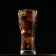 Large Glass of Cold Coke with Ice Cubes Rotating - VideoHive Item for Sale