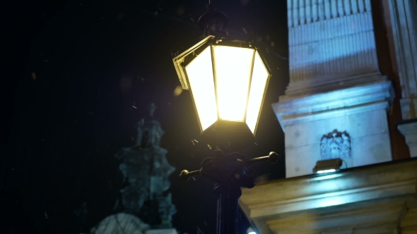 Lamp Street Old Winter