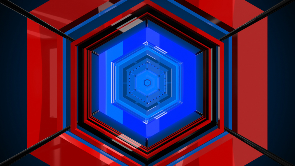 Abstract Hexagon VJ V1