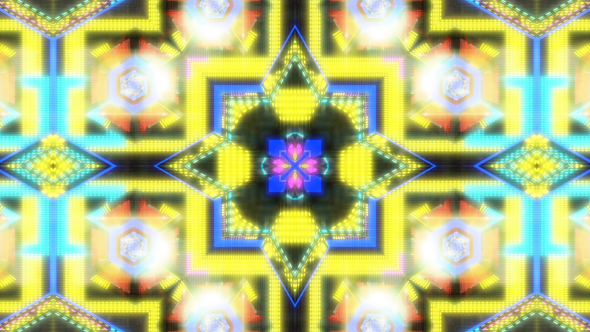 Abstract Hexagon VJ V2