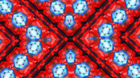 Abstract Hexagon VJ V3