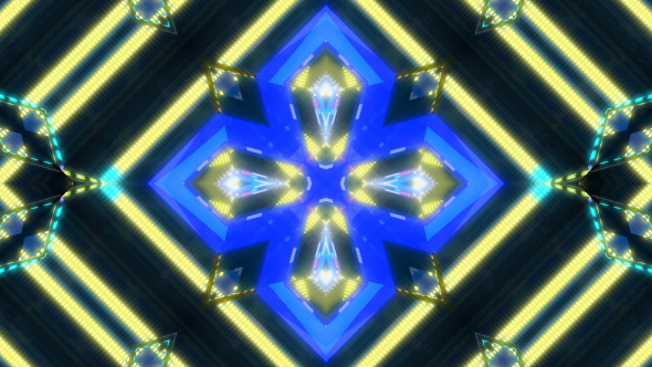 Abstract Hexagon VJ V4