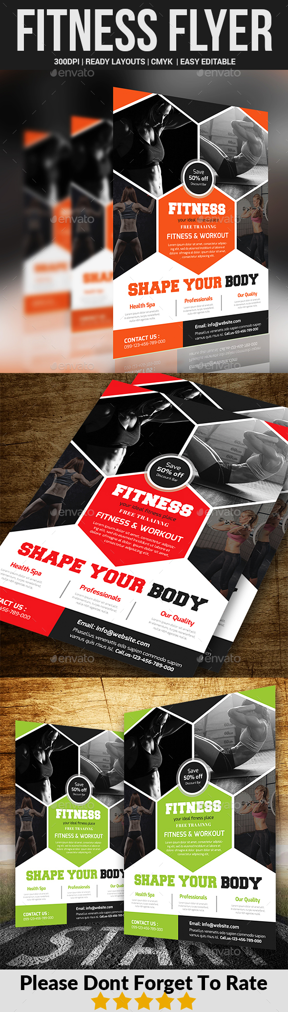 Fitness Flyer - Corporate Flyers
