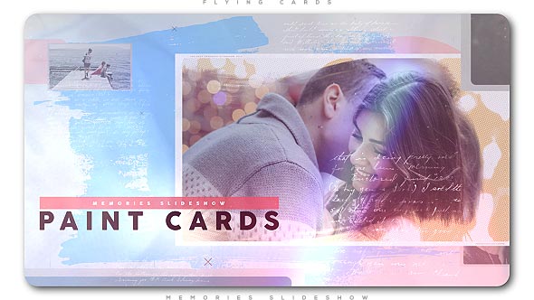Painted Cards of - VideoHive 21272842