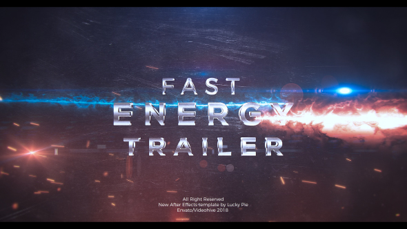 Fast Energy Trailer - VideoHive 21273089