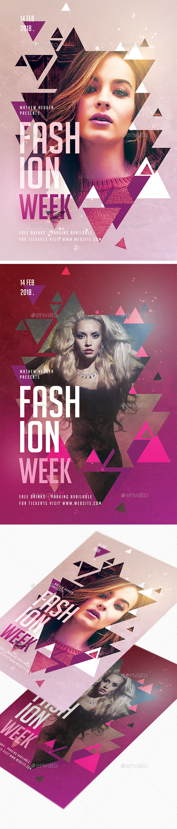 Fashion Week Flyer - Clubs & Parties Events