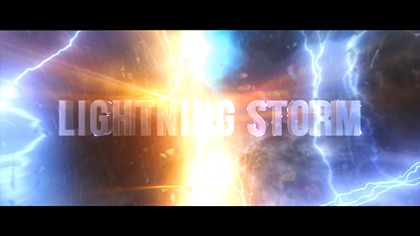 Lightning Storm - VideoHive 21257785
