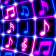 Flashing Music Notes - VideoHive Item for Sale