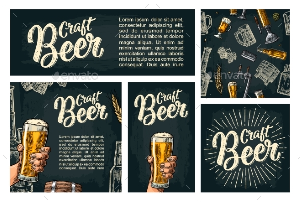Beer Backgrounds - Food Objects