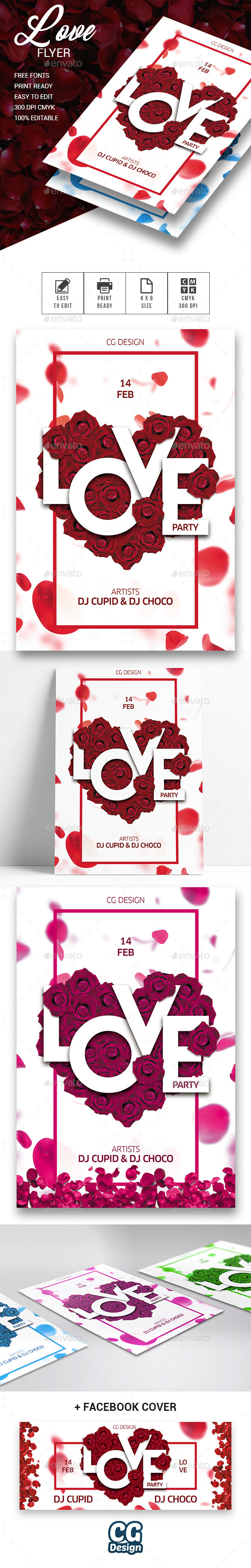 Love Flyer - Events Flyers