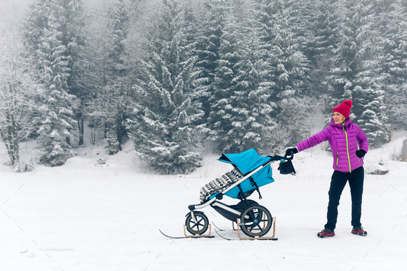 baby winter stroller