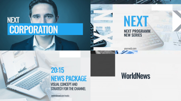 News Broadcast Pack - VideoHive 21278891