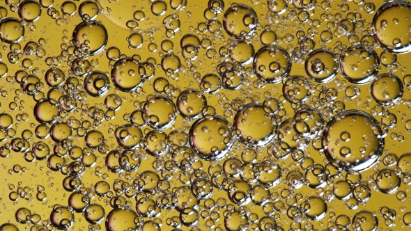 the Movement of Bubbles in Liquid Yellow alt