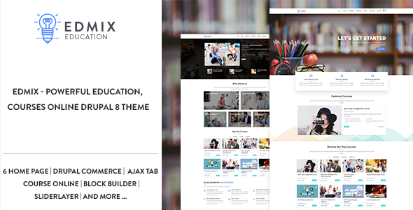 ThemeForest Edmix Powerful Education Courses Online Drupal 8 Theme 21180007 ThemeForest Edmix Powerful Education Courses Online Drupal 8 Theme 21180007