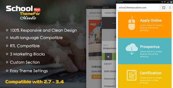 ThemeForest School Exclusive Moodle Theme 21176129 ThemeForest School Exclusive Moodle Theme 21176129
