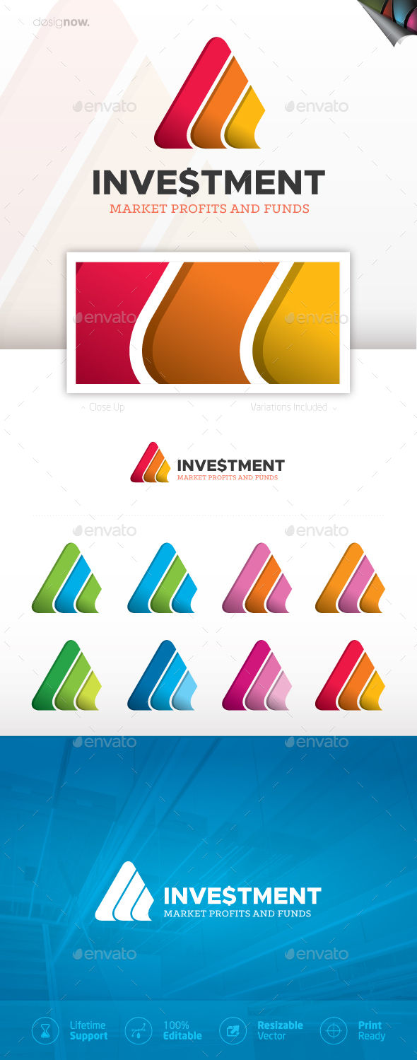 Investment Logo - Company Logo Templates