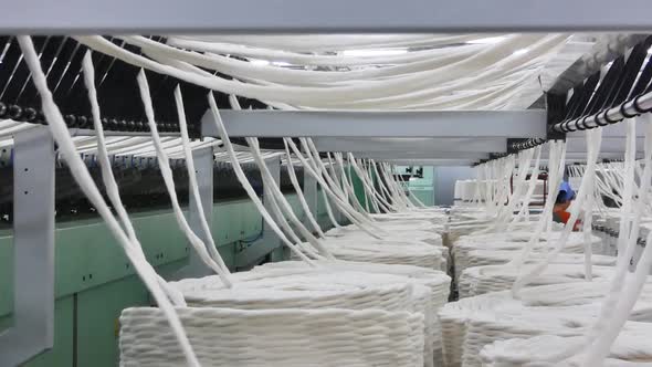 Production of Threads in a Textile Factory alt