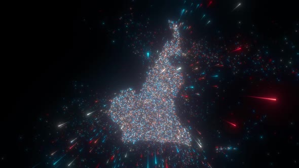 Abstract Map Of Cameroon Hd alt