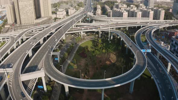 Urban traffic overpass alt