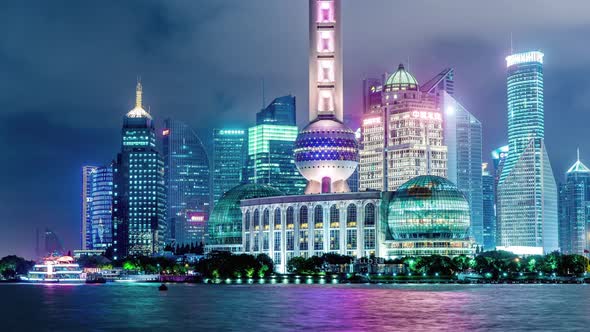 Time Lapse of Shanghai city alt