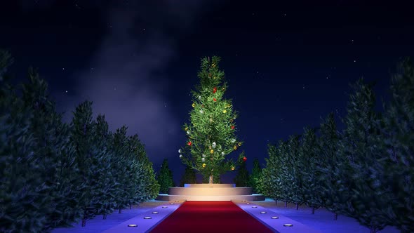 Christmas Virtual Set
