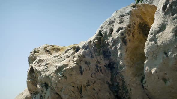 Sun Bleached Rocks Moving Shot alt