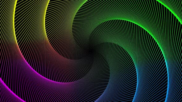 Radio Wave Background 4K, Motion Graphics | VideoHive