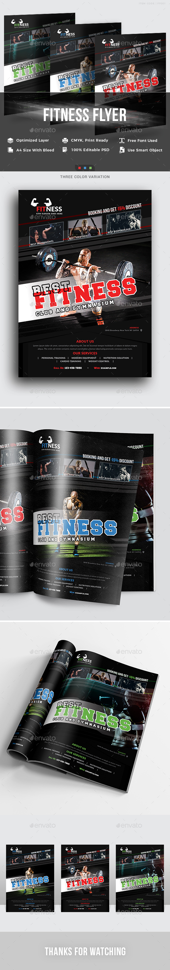 Fitness Flyer - Sports Events