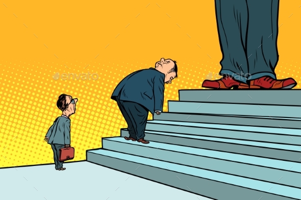 The Official Hierarchy, Bosses Duplicity - Business Conceptual