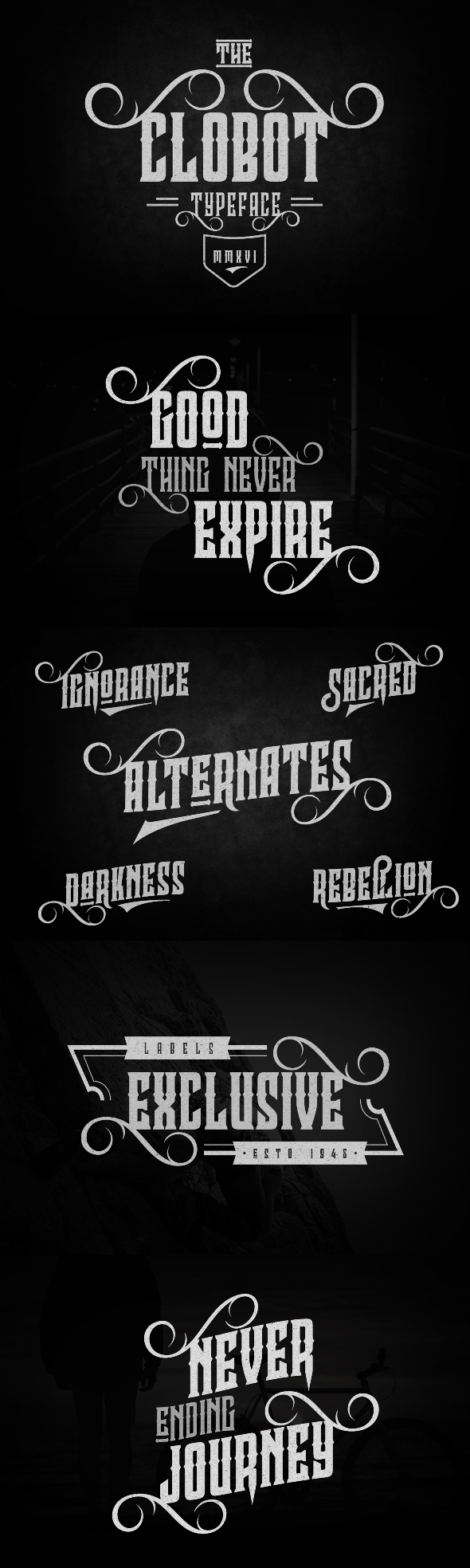 Clobot Typeface - Decorative Typeface - Decorative Fonts