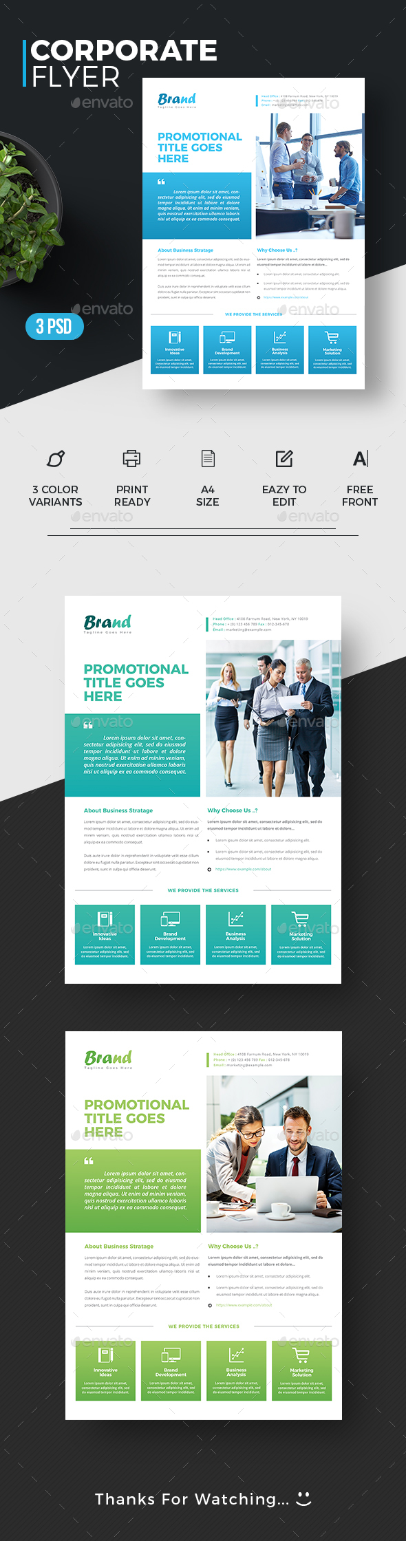Corporate Flyer - Corporate Flyers