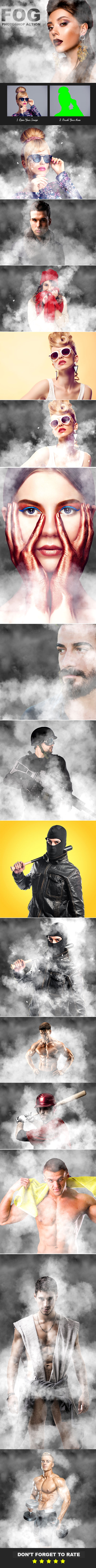 Fog Photoshop Action - Photo Effects Actions