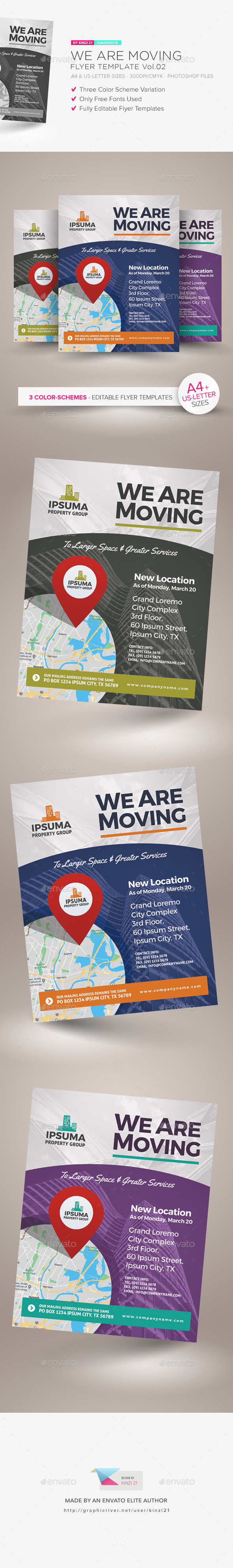 We Are Moving Flyer Vol.02 - Corporate Flyers