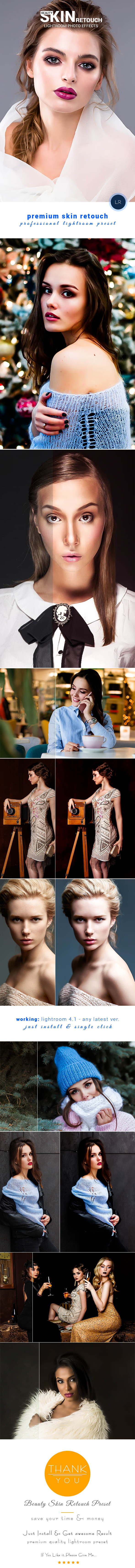Beauty Skin Retouch - Lightroom Presets Add-ons