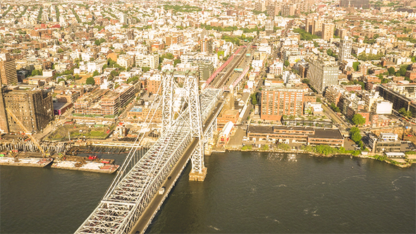 Williamsburg Bridge in New York City