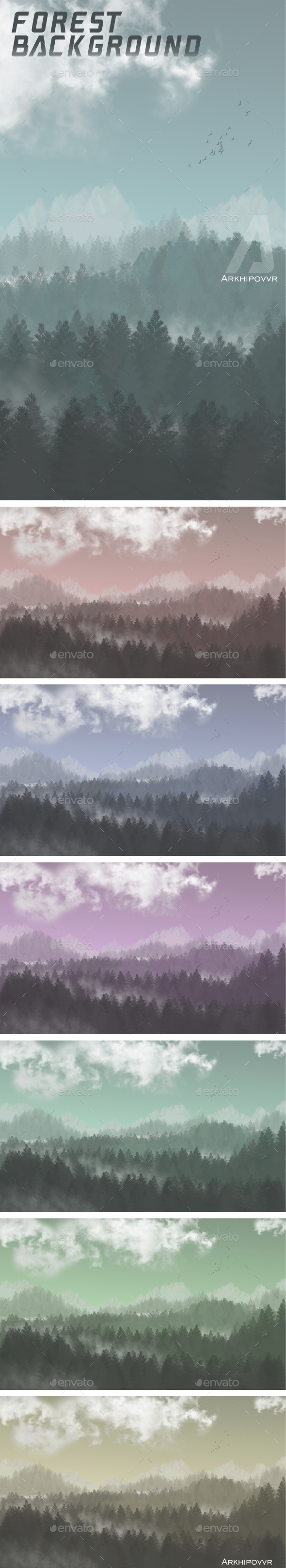 Forest Backgrounds - Backgrounds Graphics