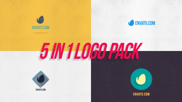 5 in 1 Logo Reveal Pack